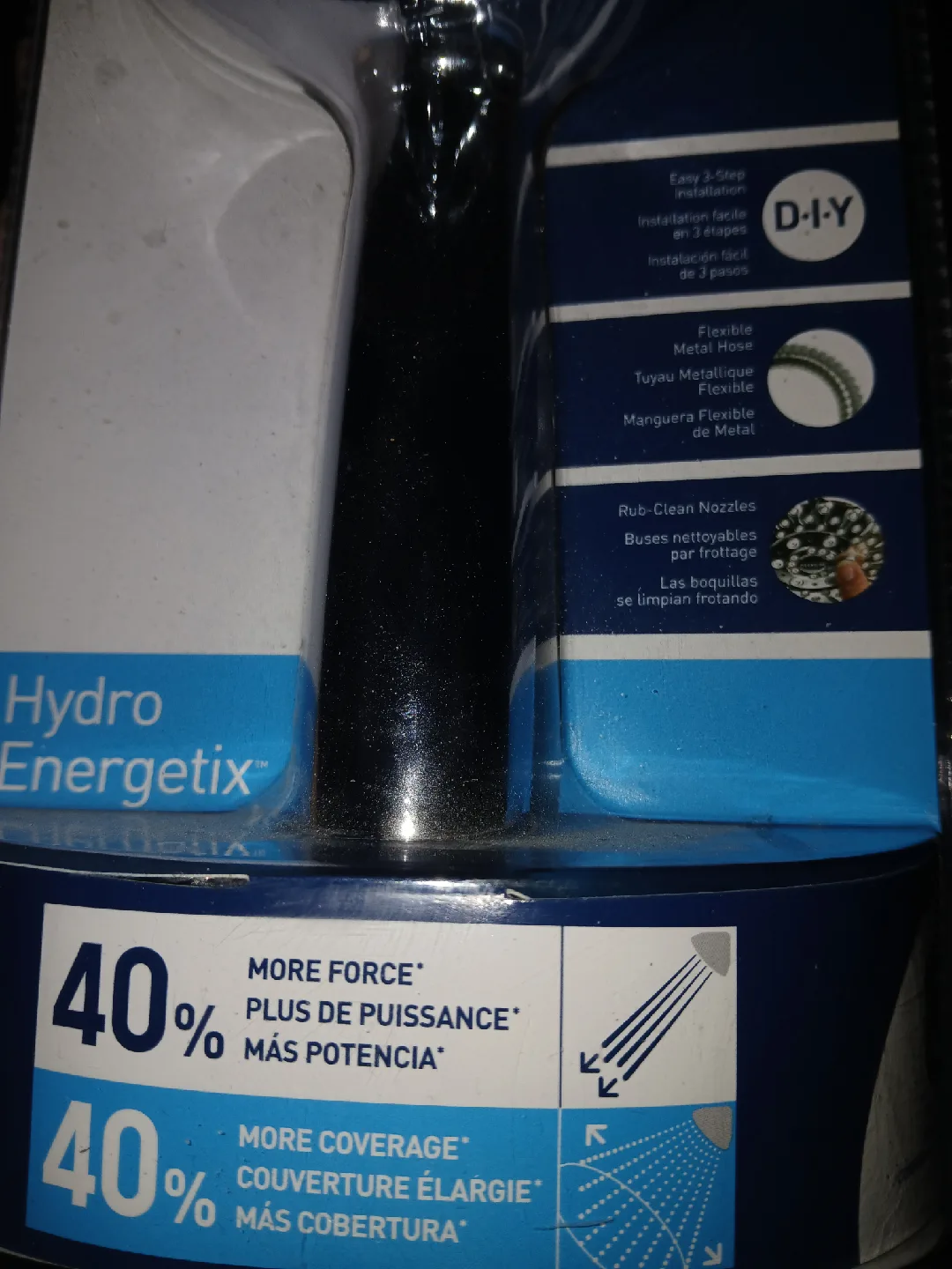 Moen Hydro Energetix Shower Head - New in Box image indicator(3)