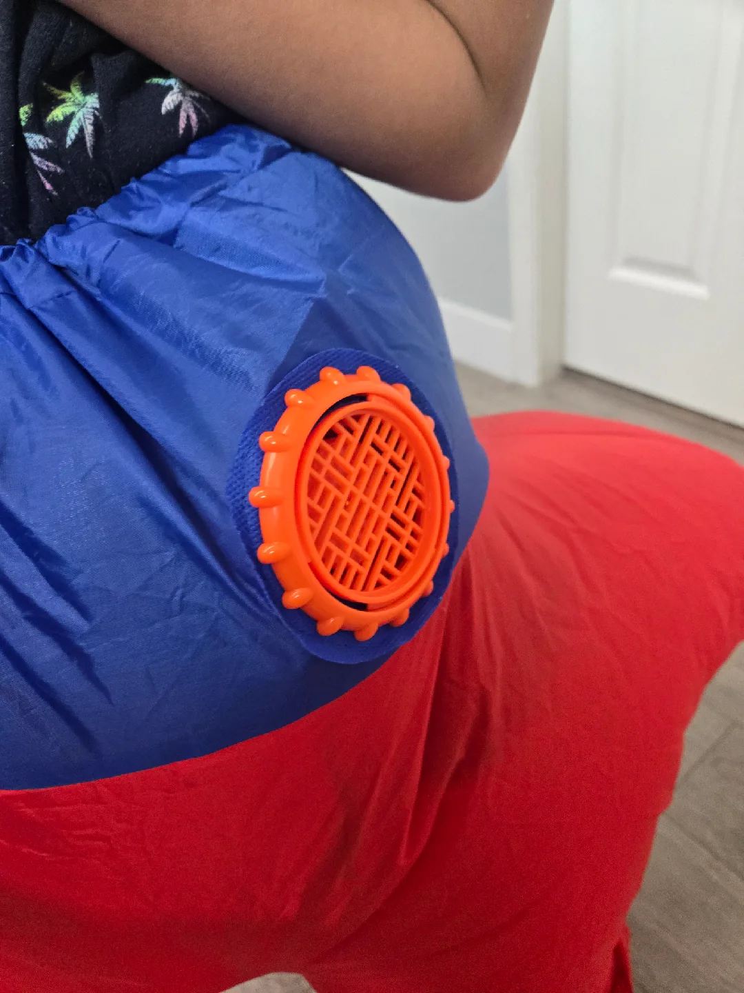 inflatable costume red dinosaur halloween image indicator(3)