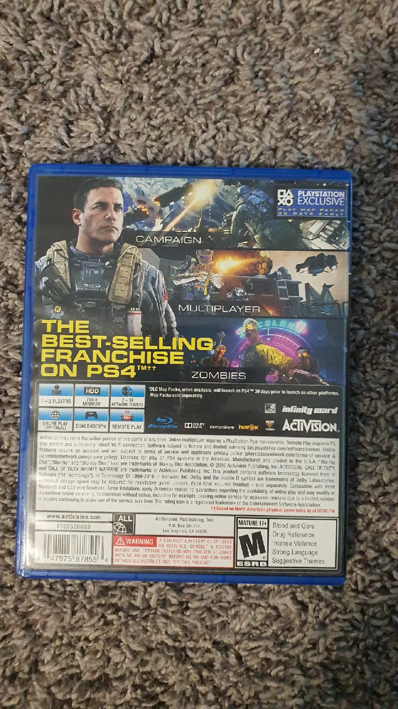 Call of Duty: Infinite Warfare for PS4 image indicator(2)