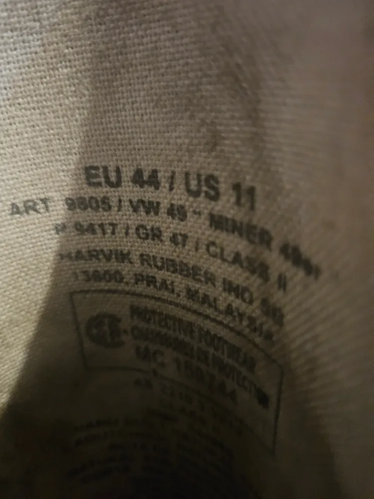 Viking Miner 49er Metatarsal Steel Toe Rubber Work Boot image indicator(5)