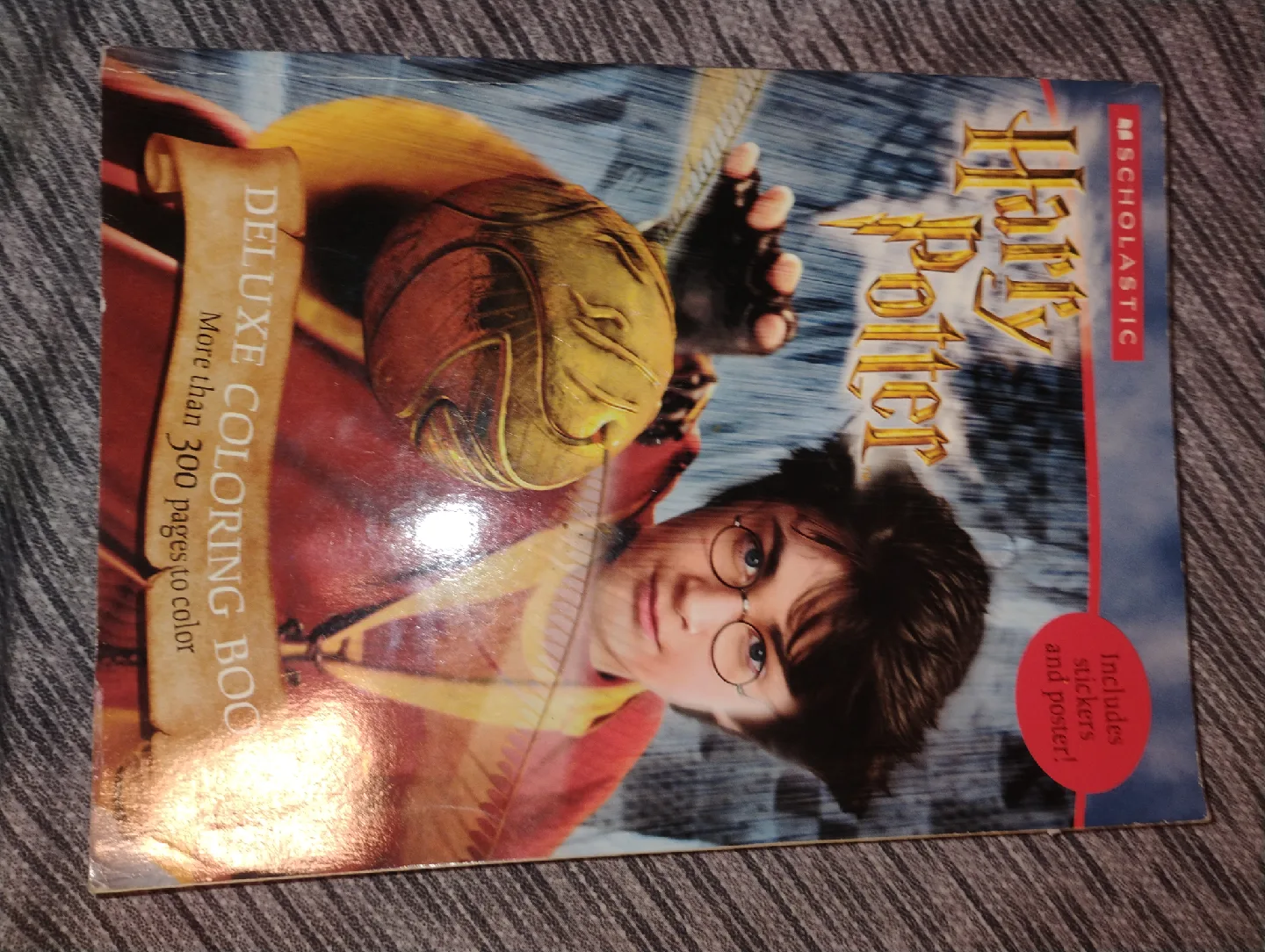 Harry Potter Deluxe Coloring Book thumbnail