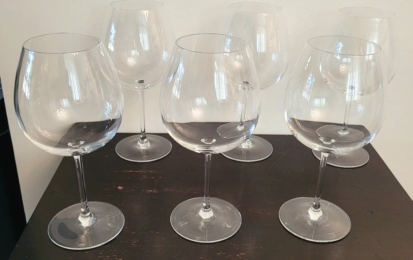 Set of 6 Ikea Red Wine Glasses image indicator(2)