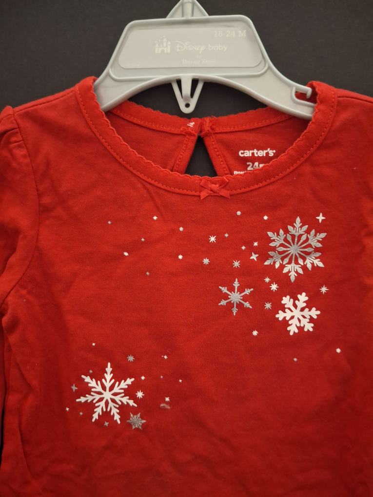 NEW Carter's Girls 2pc set - size 24 months - photo 2