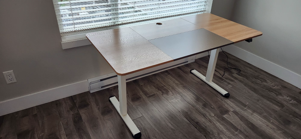 Black Ergonomic Office Chair & Adjustable Desk - photo 5