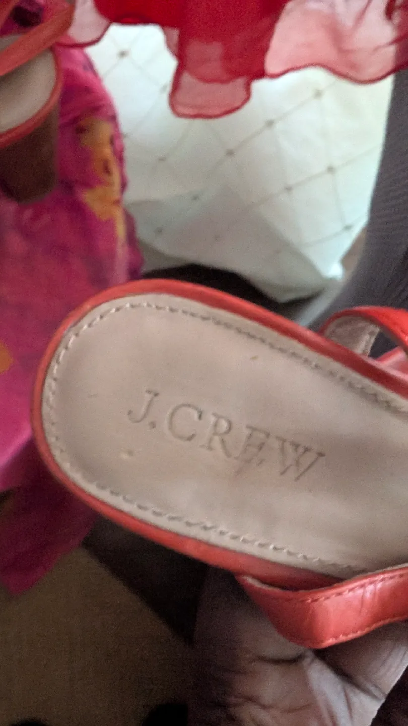 J. Crew Coral Sandals image indicator(2)