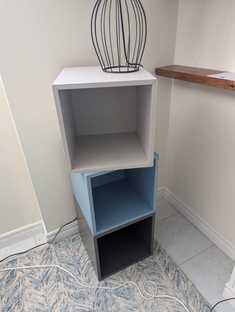 3 IKEA Eket Cubes