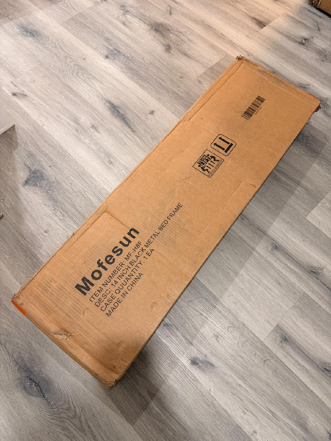 Mofesun Metal Bed Frame Full - Black - photo 2