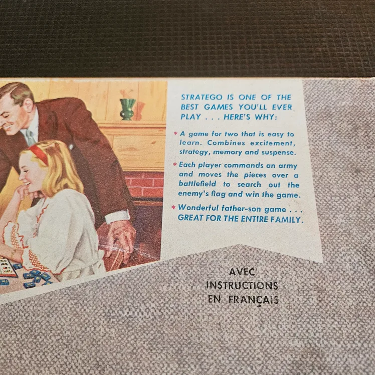 Stratego Milton Bradley board game vintage 1961 image indicator(4)