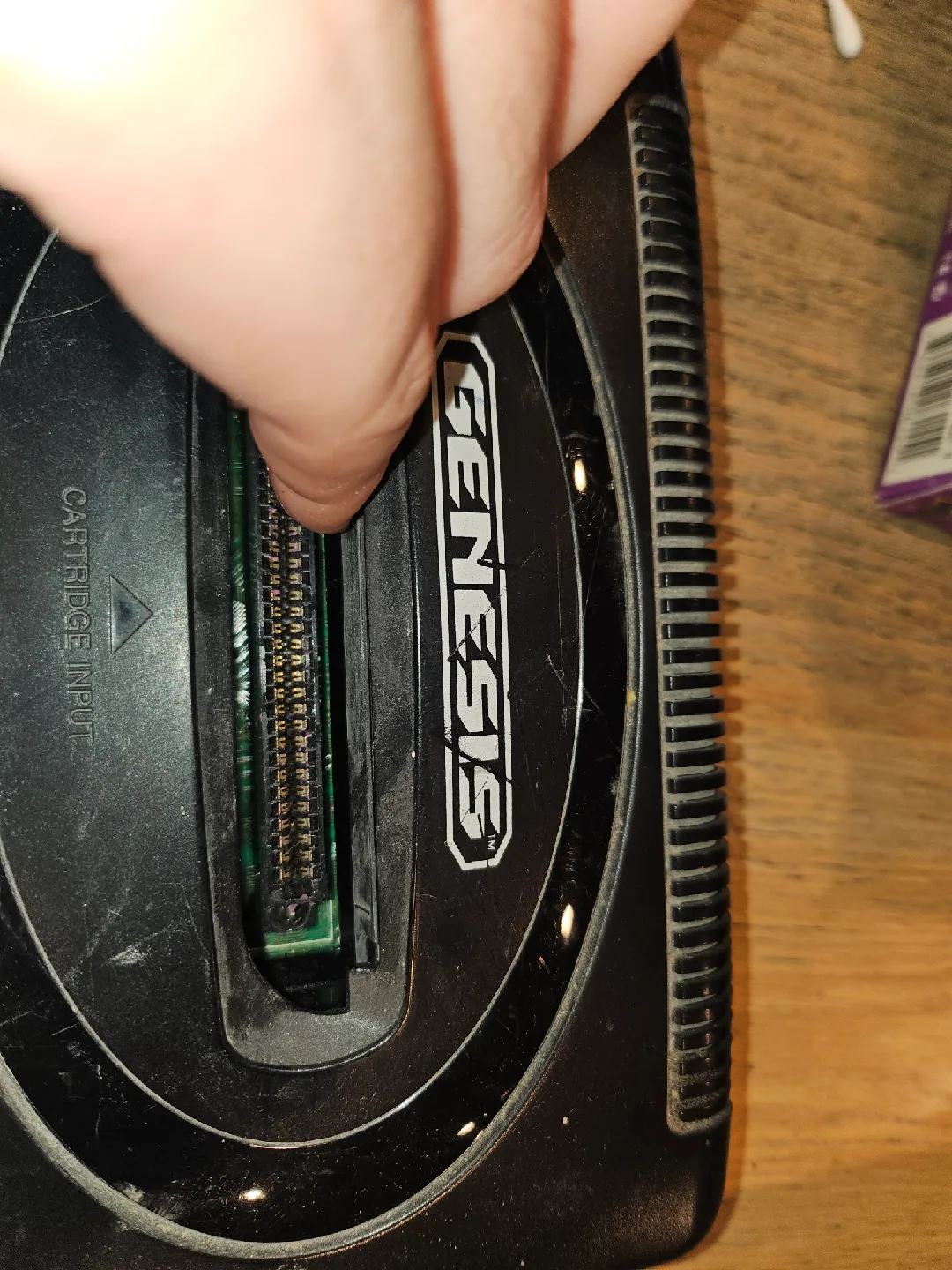 Sega Genesis model 2 loose rough condition, working. image indicator(3)