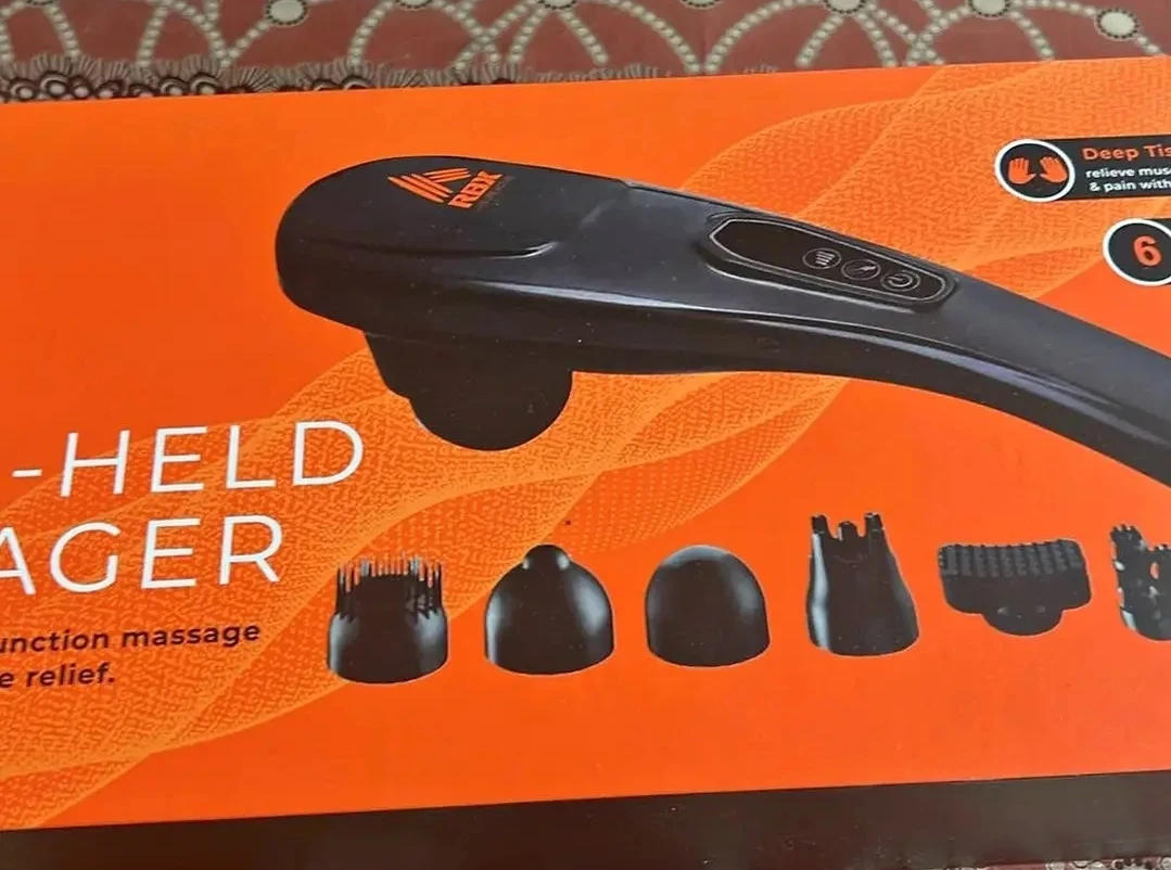 RBX Hand-Held Massager with 6 Heads