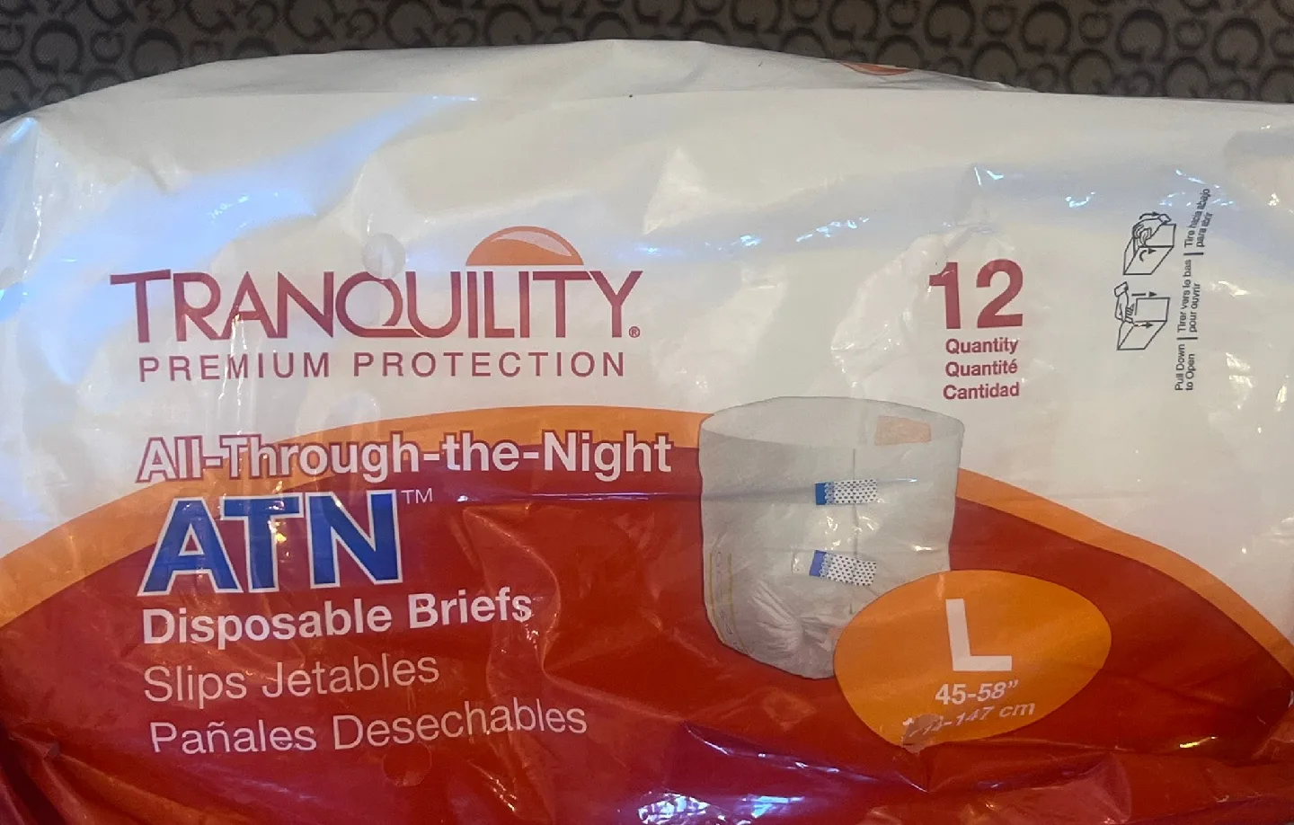 Tranquility ATN Disposable Briefs - Size Large (12 Count) image indicator(2)