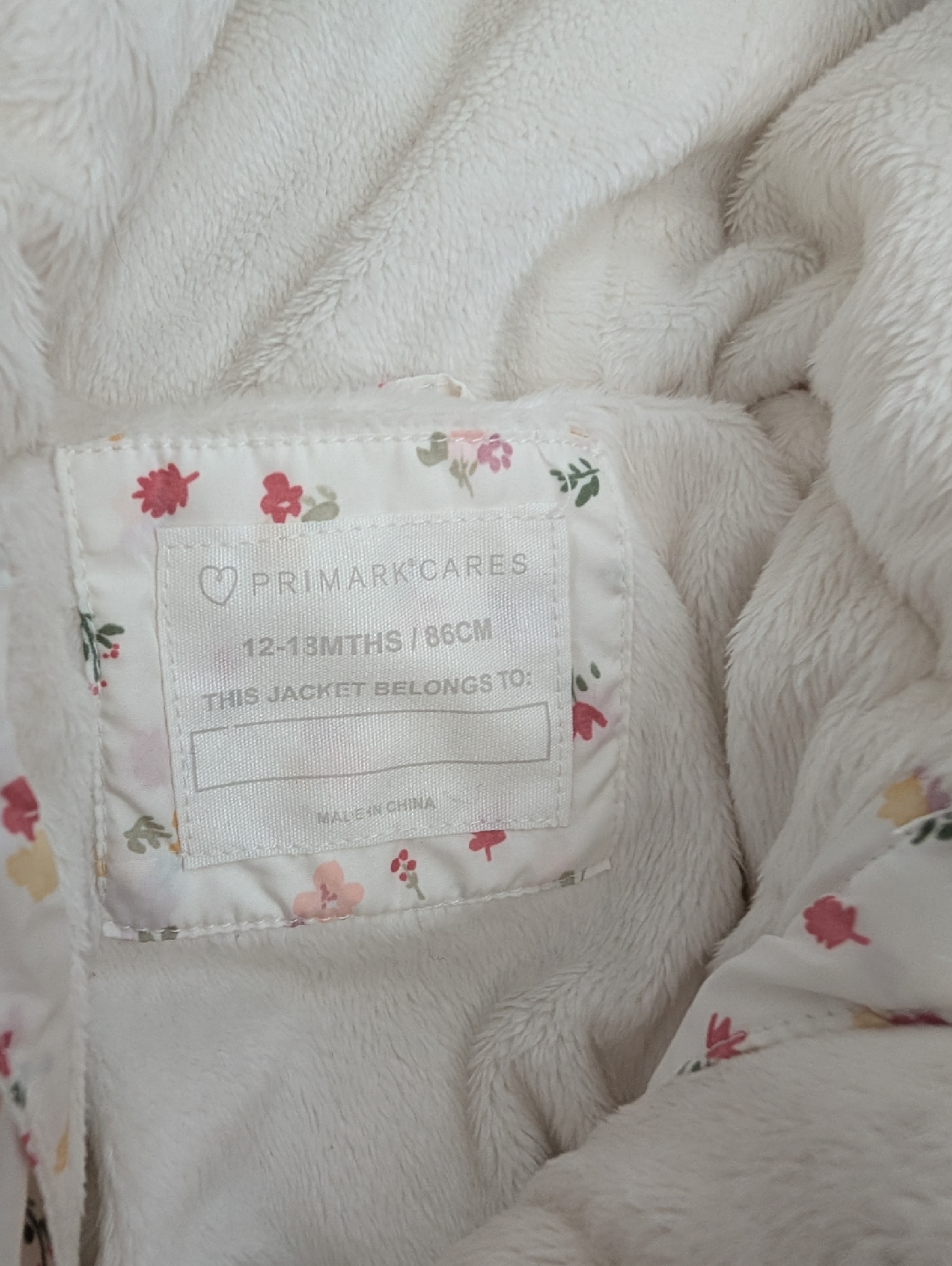 Primark Floral Snowsuit - 12-18 Months - photo 2