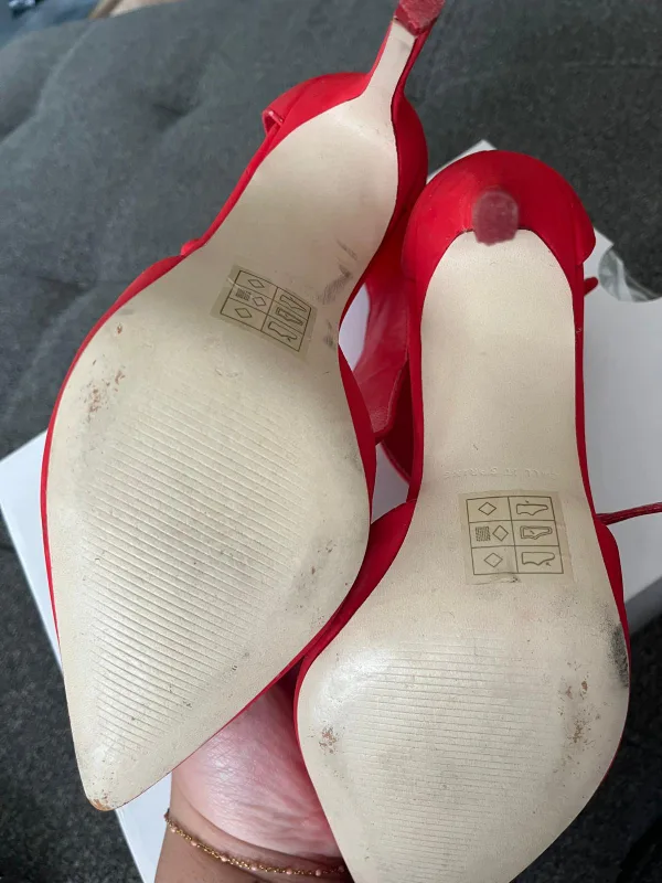 Call It Spring Red Heels, Size 7 image indicator(5)