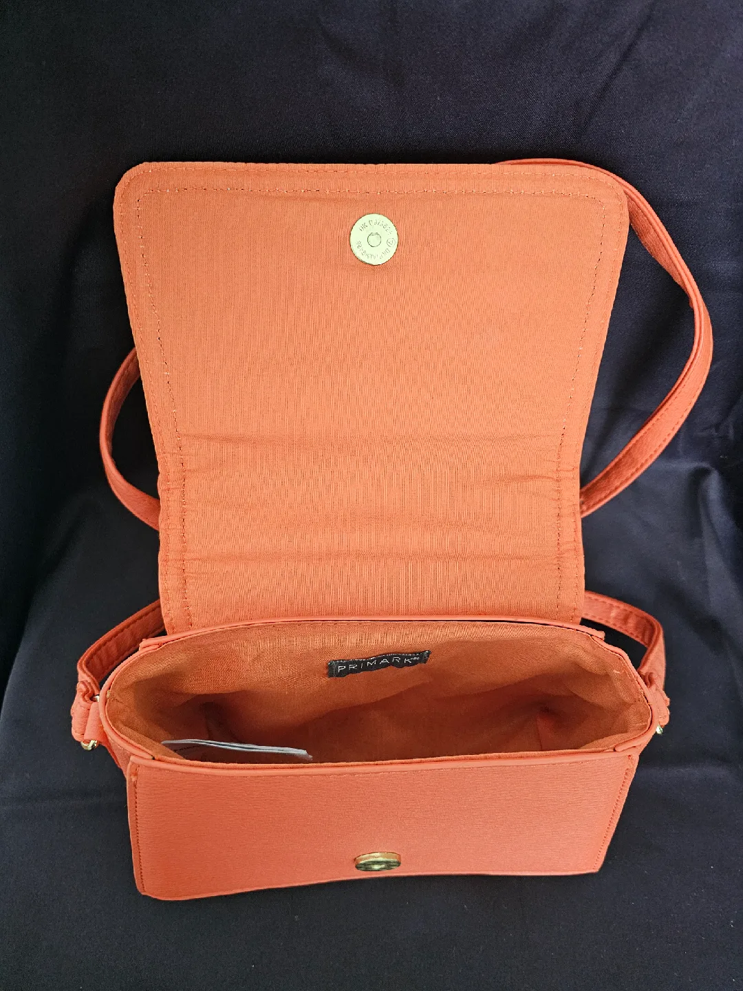 NEW - Primark Orange Braided Crossbody Bag image indicator(2)