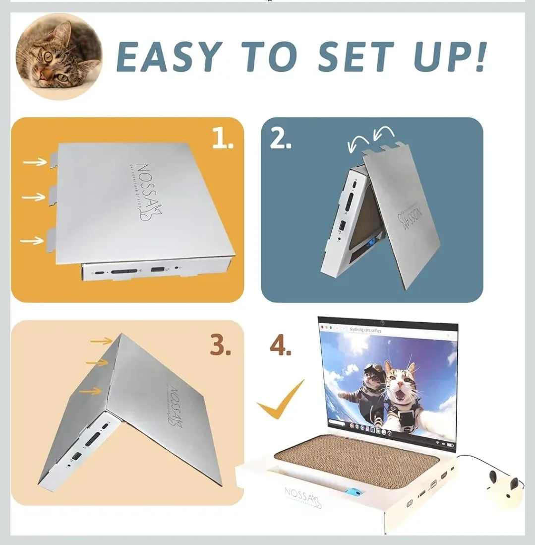 Cat Scratching Laptop image indicator(7)