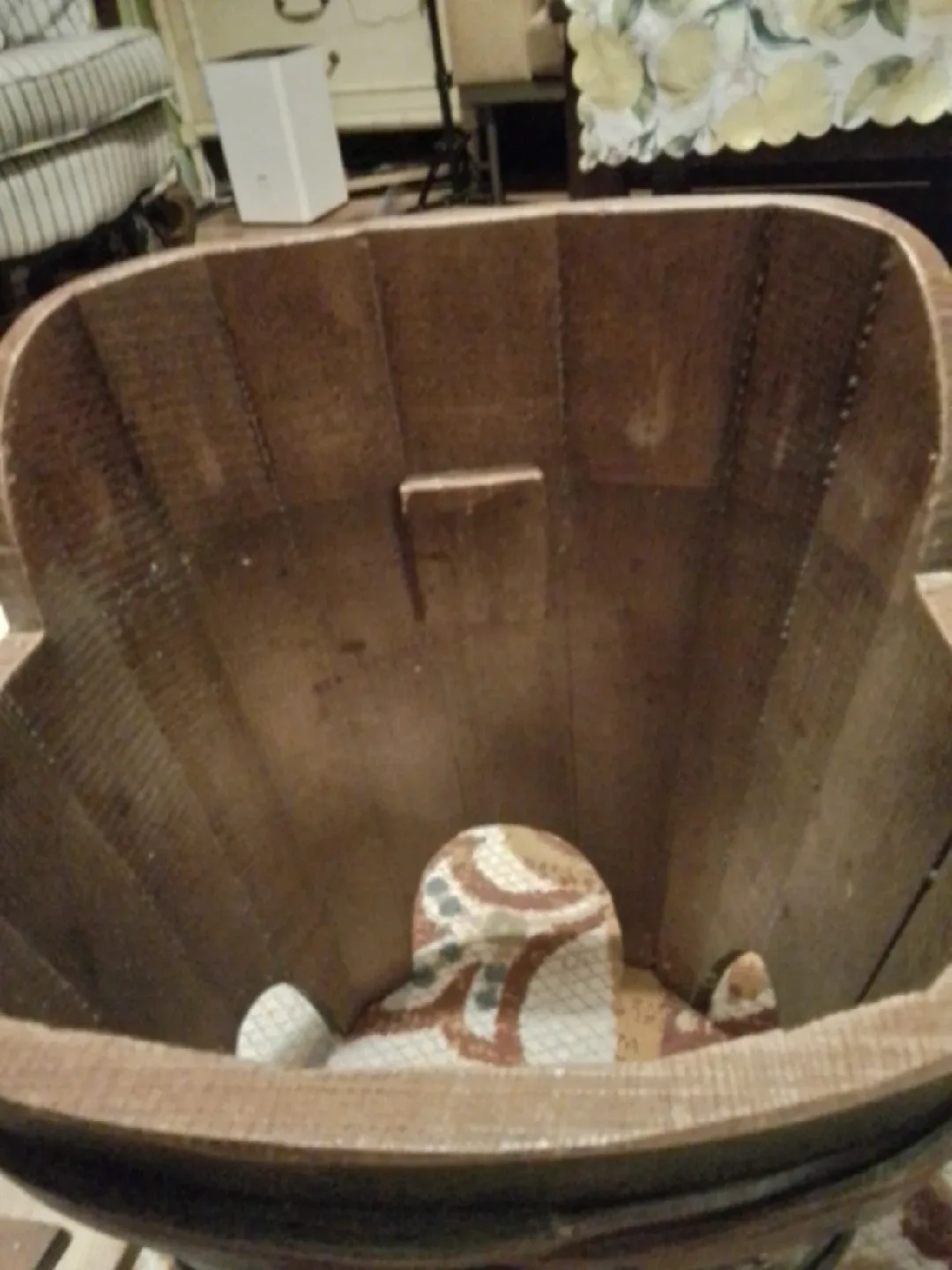 Antique Norway Rosemaling Kibbles Chair image indicator(5)