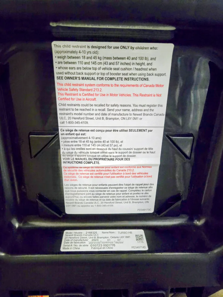 Graco Turbobooster Highback Child Booster Seat image indicator(3)