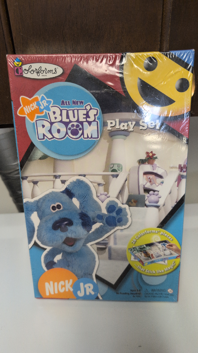 Blue's Room Play Set by Colorforms, New in Box - photo 3
