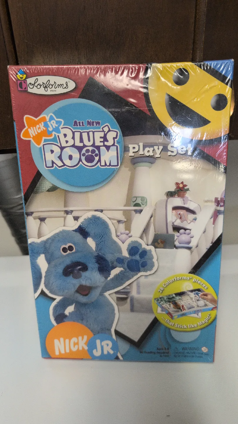 Blue's Room Play Set by Colorforms, New in Box image indicator(3)