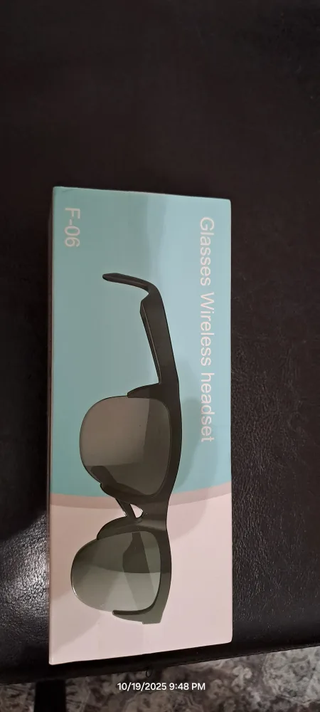 Glasses Wireless Headset F-06 - New! thumbnail