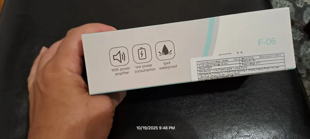 Glasses Wireless Headset F-06 - New! image indicator(2)