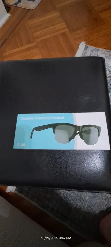 Glasses Wireless Headset F-06 - New! image indicator(3)