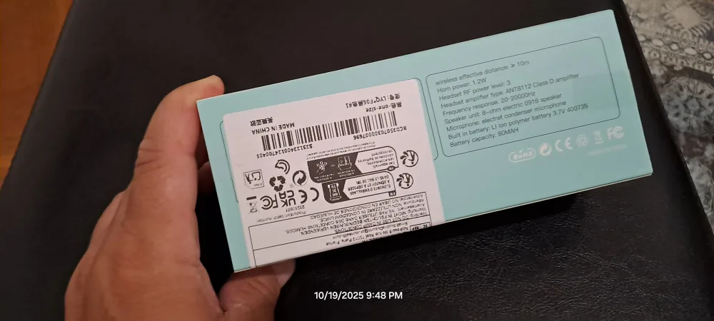 Glasses Wireless Headset F-06 - New! image indicator(5)