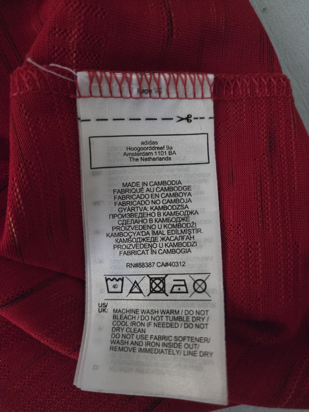 Adidas Manchester United Jersey 20/21 - photo 2