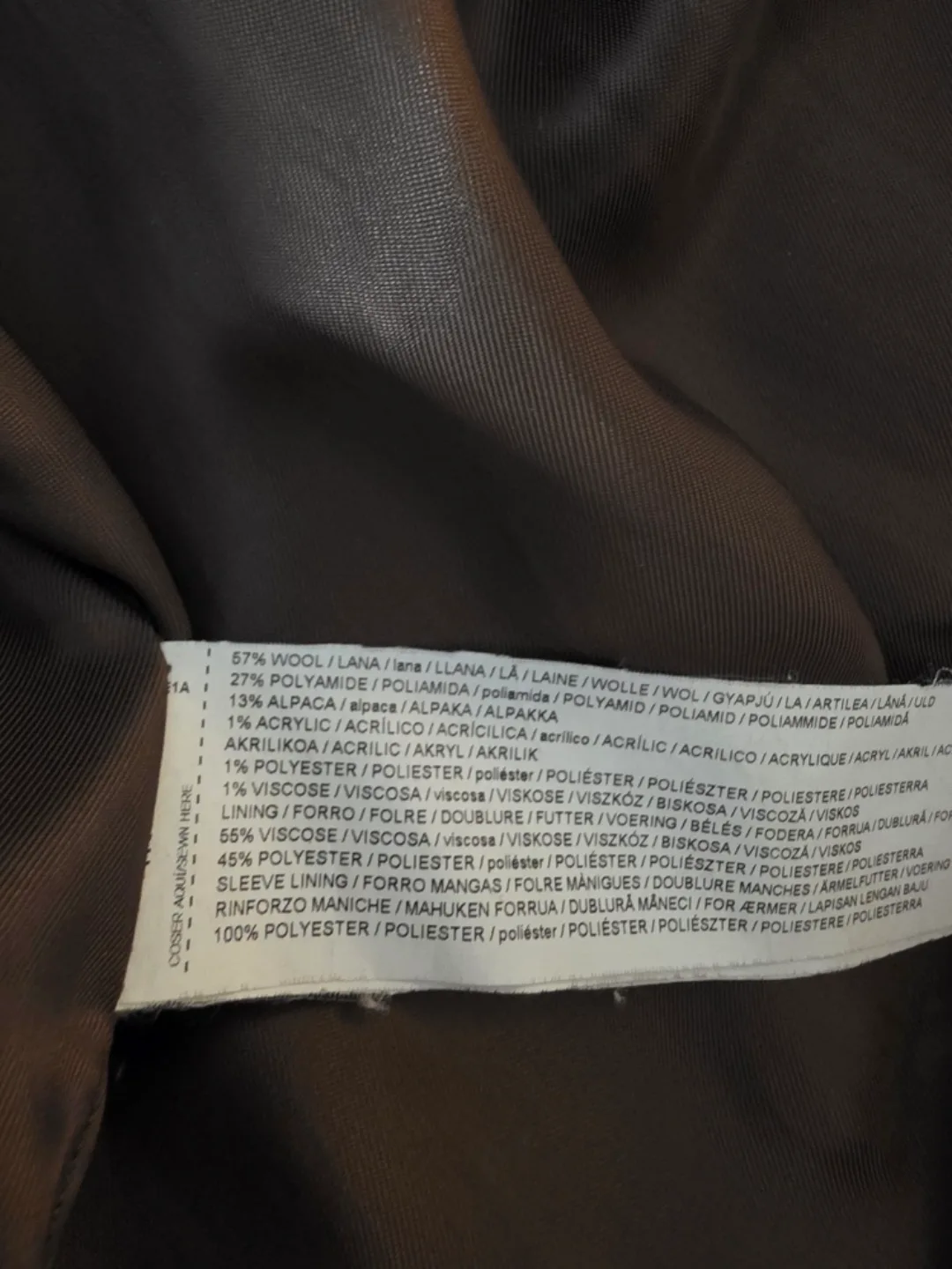 MNG Wool Blend Oversized Coat - Size XS image indicator(5)