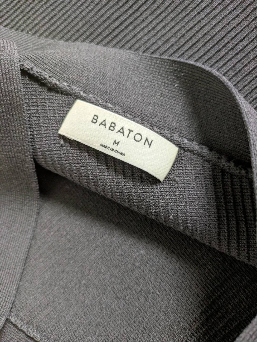 Aritzia Babaton Black Knit Mini Dress image indicator(2)