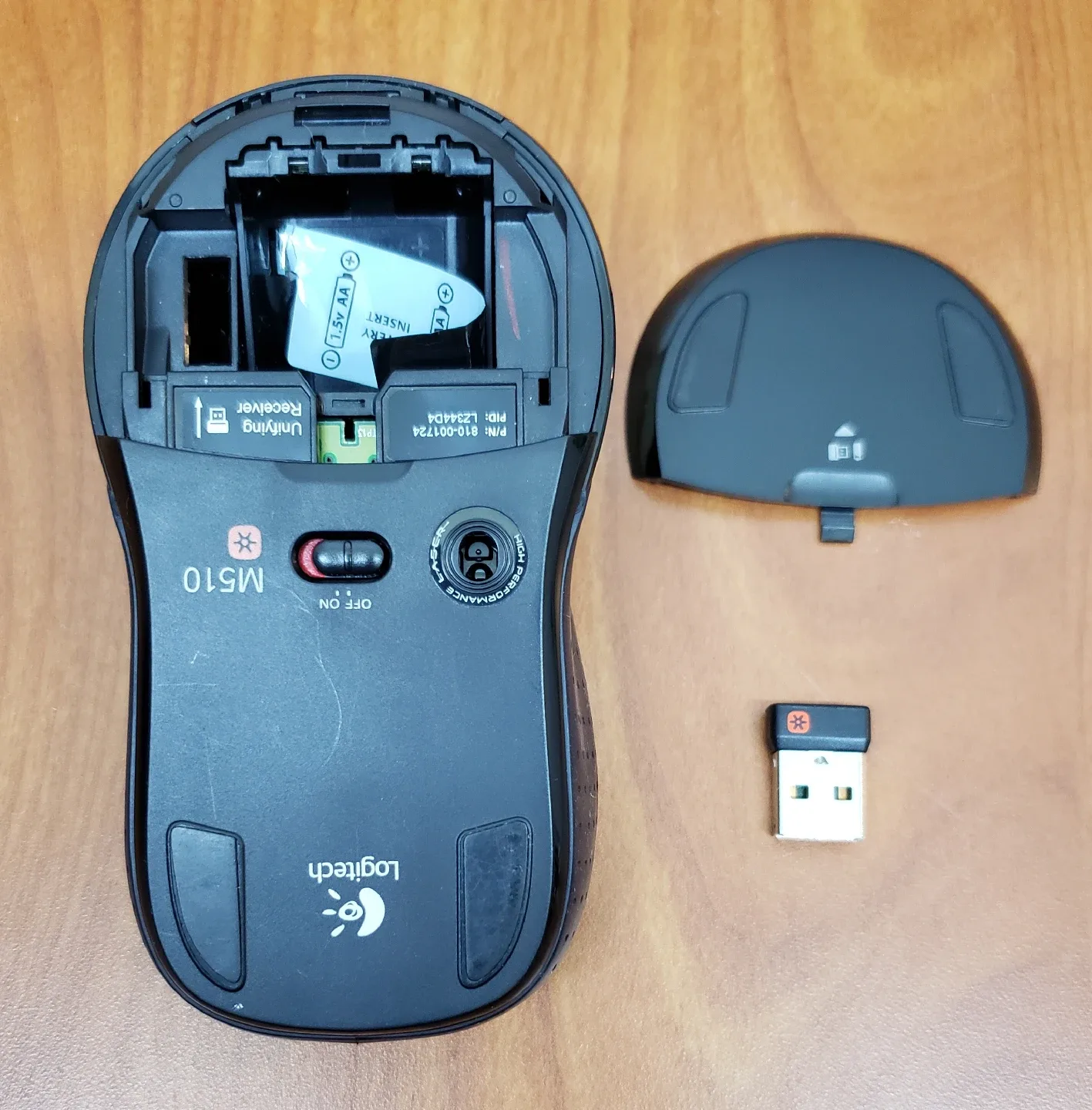 Logitech M510 Wireless Mouse image indicator(3)