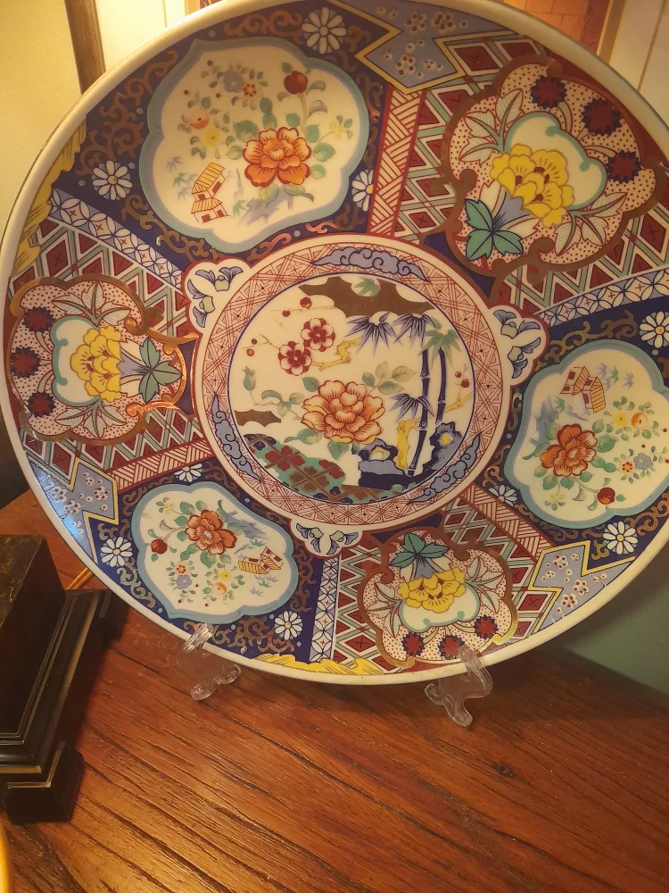 Decorative Floral Plate japan thumbnail