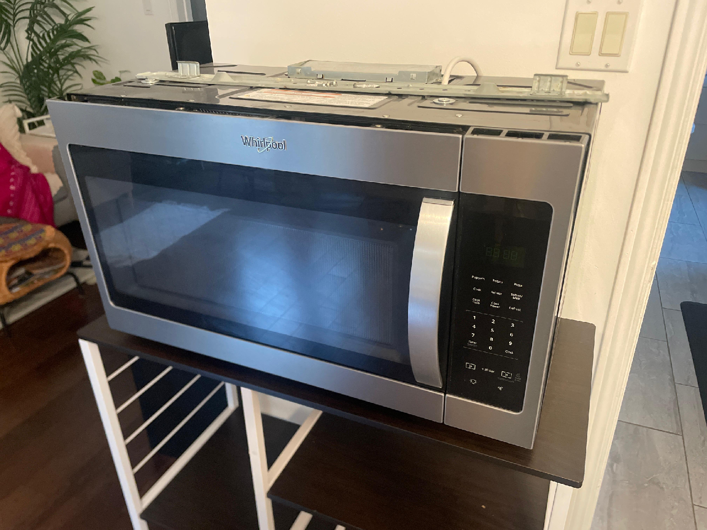Whirlpool Stainless Steel over the Range  Microwave - photo 2