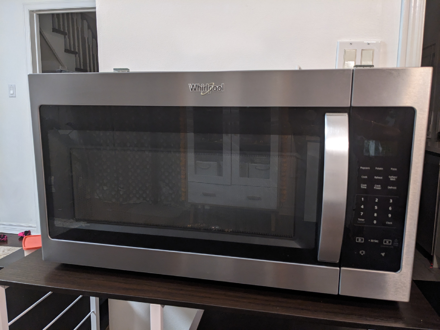 Whirlpool Stainless Steel over the Range  Microwave - photo 3