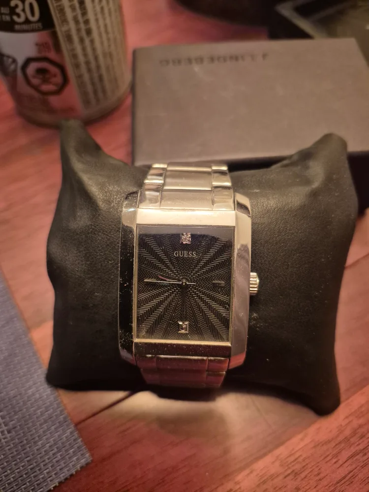 Guess Men's Rectangular Watch thumbnail