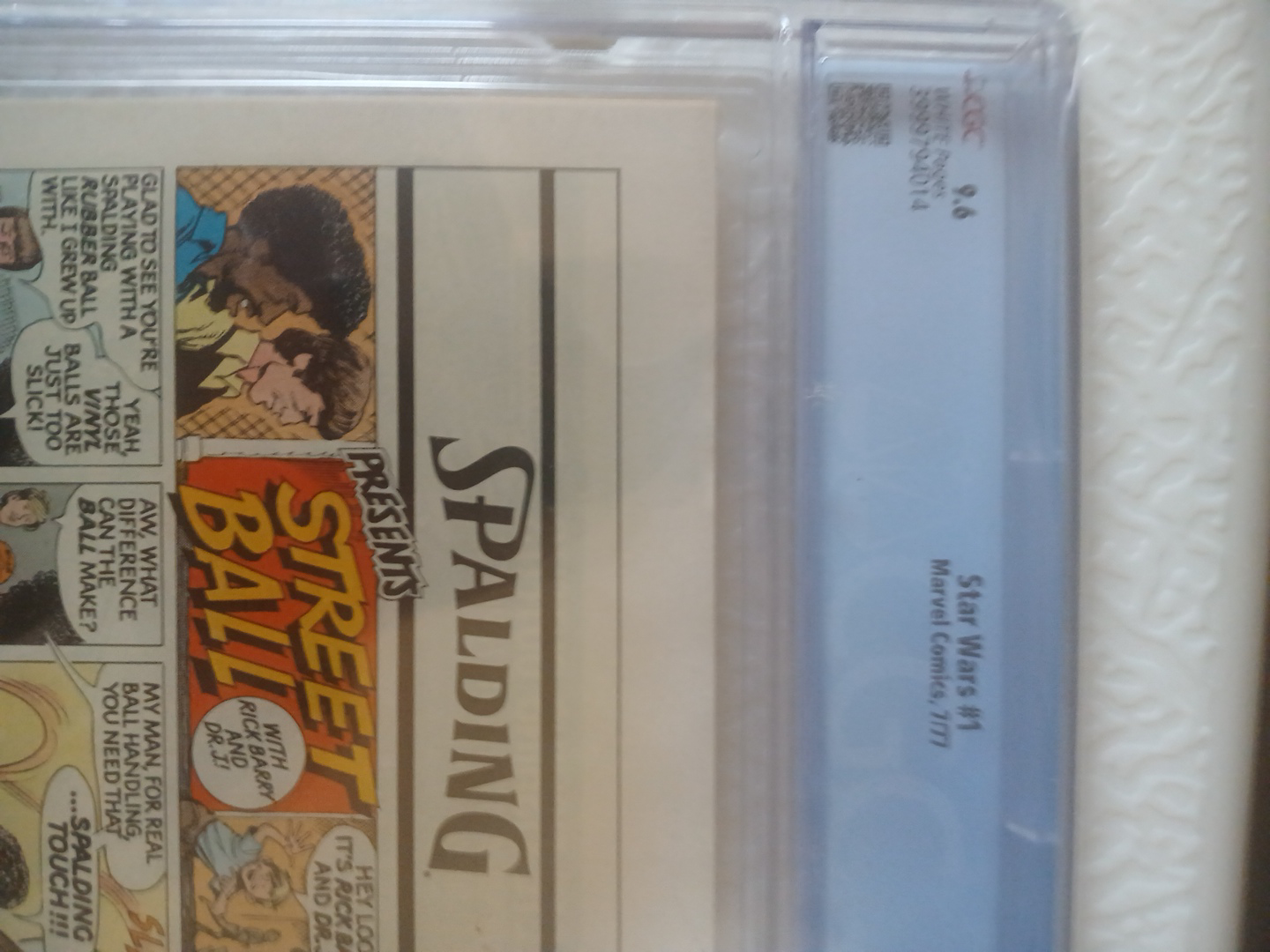 Star Wars #1 Marvel Comic 7/77 CGC 9.6 - photo 2
