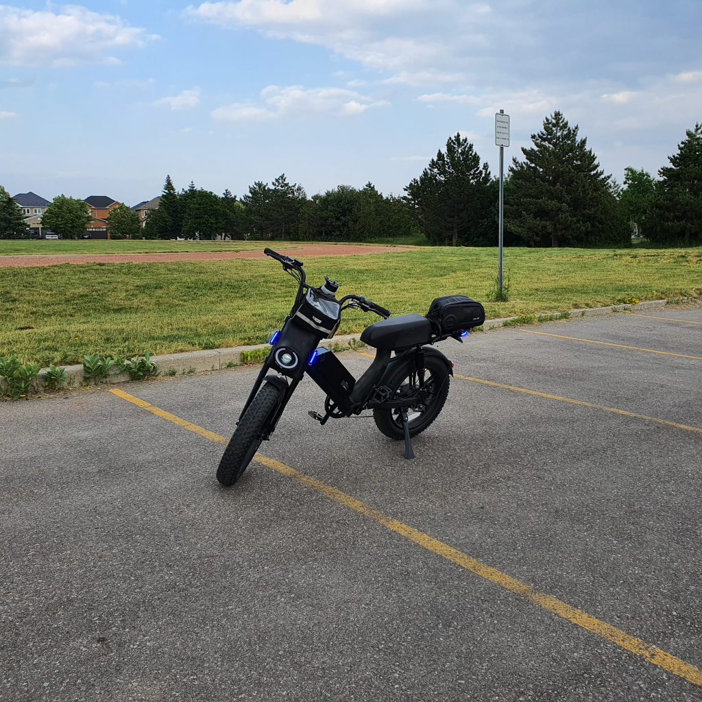 Black Electric Bike - photo 2