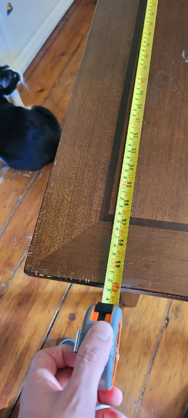 Wooden Dining Table - 5 ft x 3 ft x 2.5 ft image indicator(3)