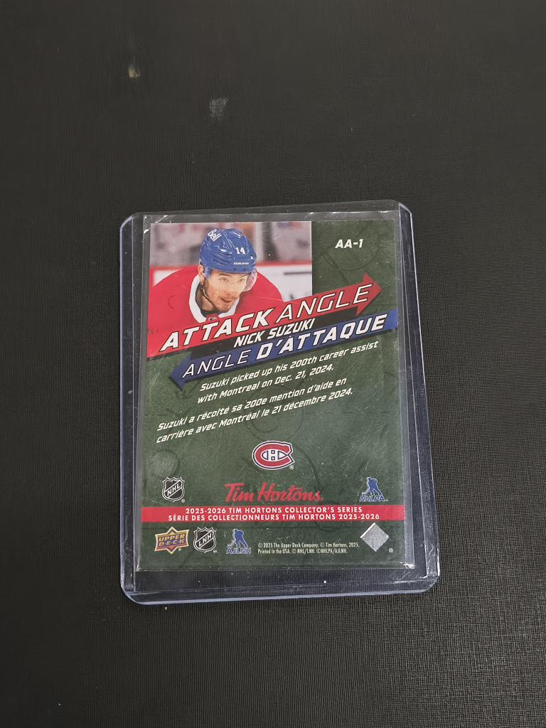 Nick Suzuki Upper Deck #AA1 - photo 2