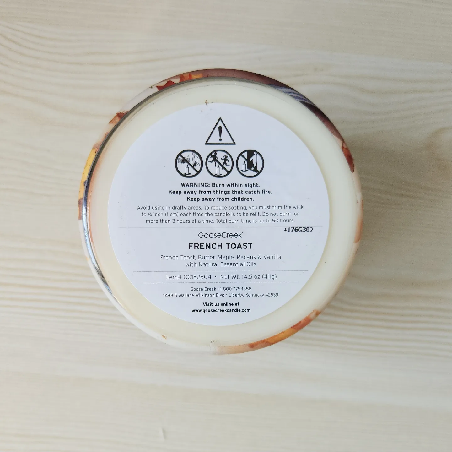 French toast 3 wick candle 🥕 image indicator(3)