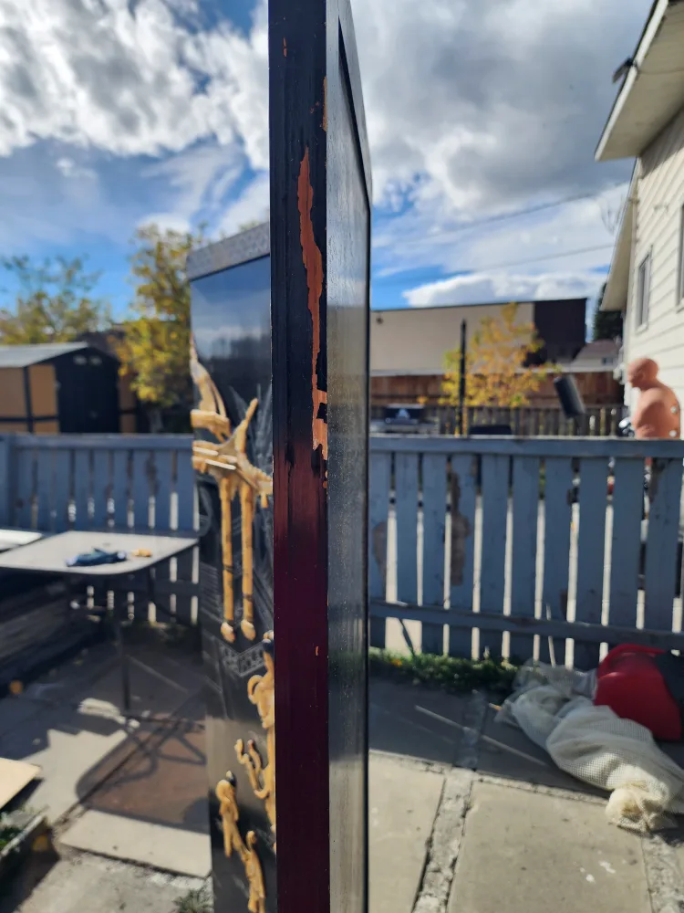 Vintage Chinese Black Lacquer image indicator(5)