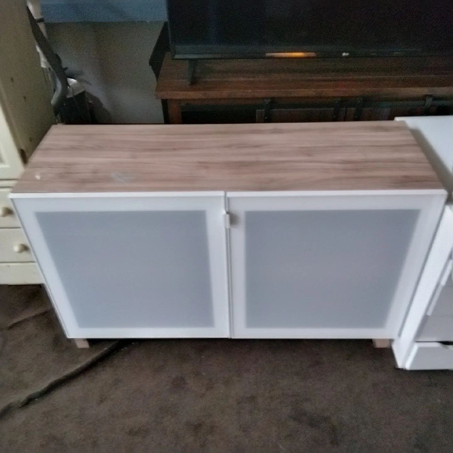 tv stand and small drawer cavinet thumbnail