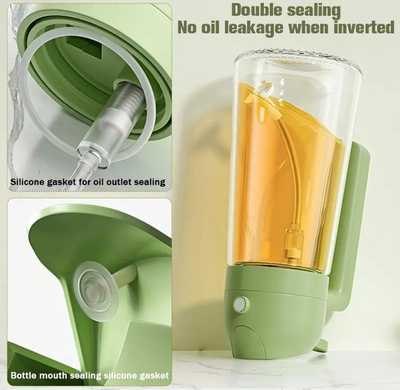 Olive & Peanut Oil Dispenser Set - 473ml - photo 5