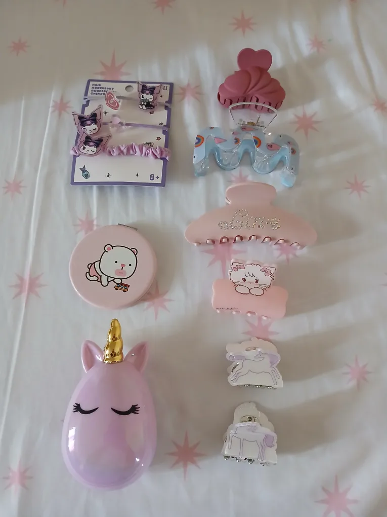 Cute Hair Accessories Bundle Miniso