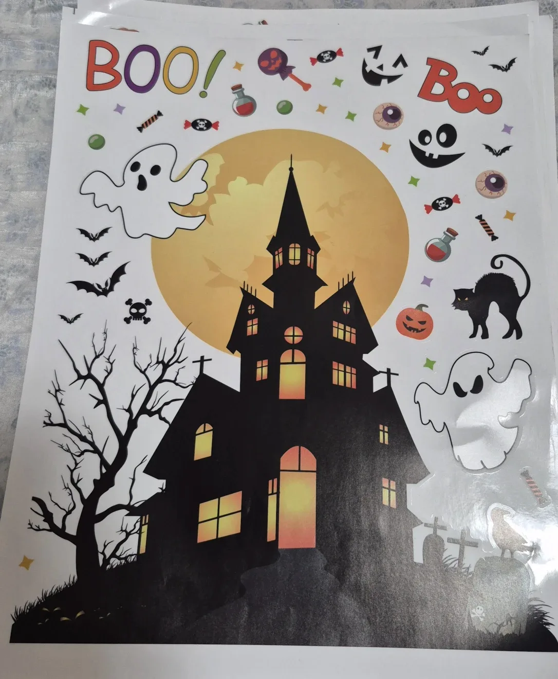 Halloween Window Clings image indicator(4)