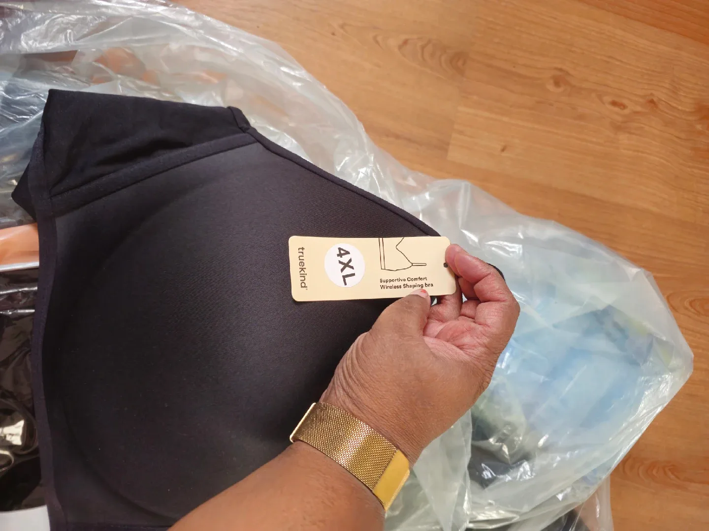 Truekind Supportive Comfort Wireless Shaping Bra - 4XL image indicator(3)