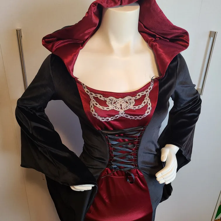 Vampire Costume - Black & Red for $15! image indicator(2)