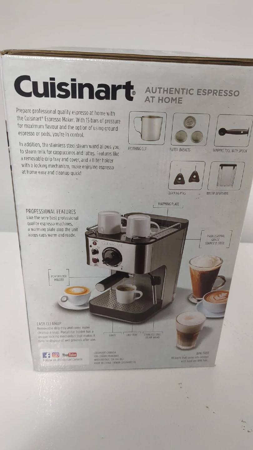 New Sealed Cuisinart Espresso Maker - photo 2