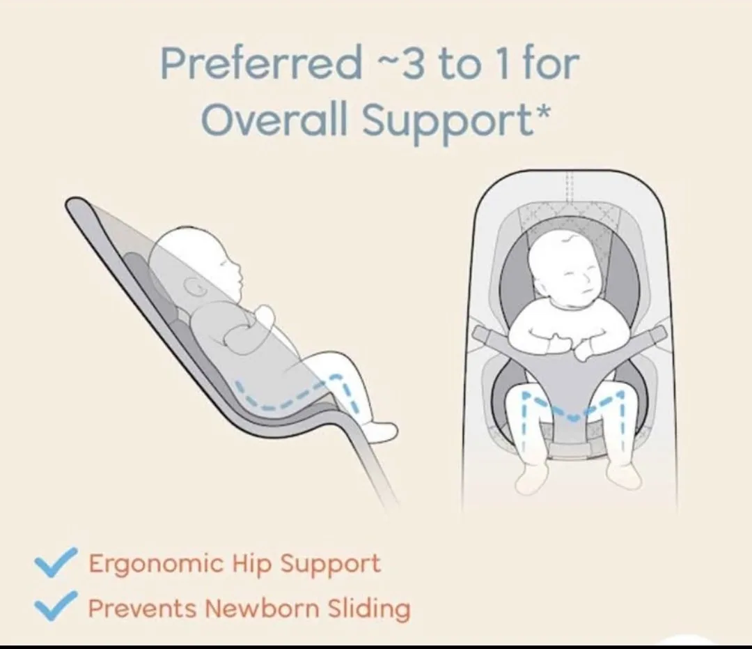 Ergobaby Evolve Bouncer - Cream image indicator(8)