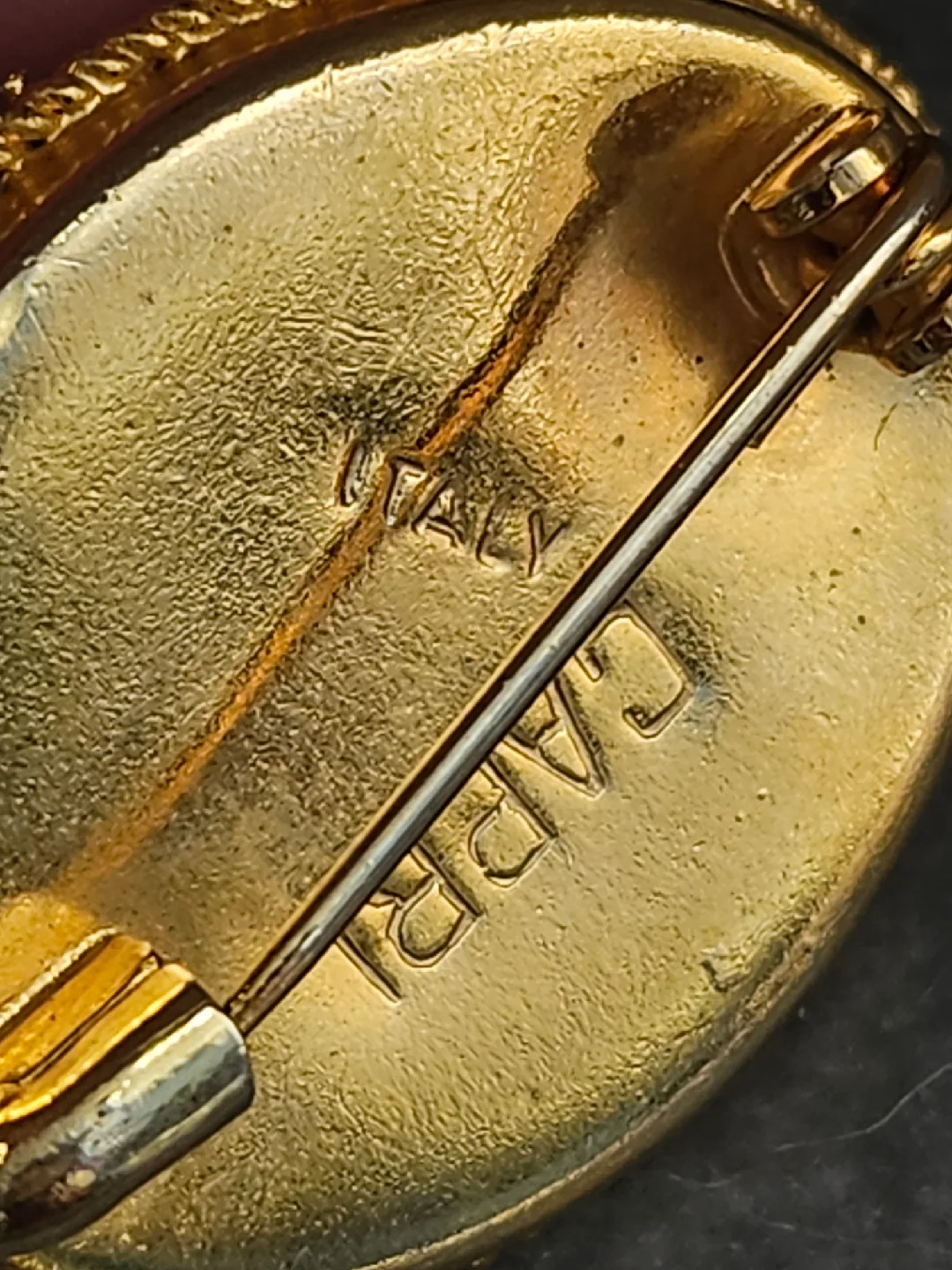 Capri Italy Micro Mosaic Brooch image indicator(5)